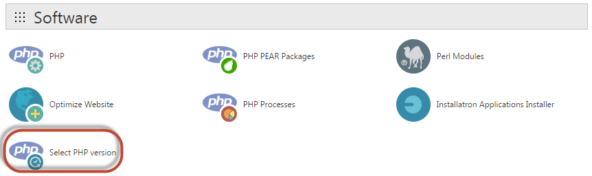 Start out configuring PHP