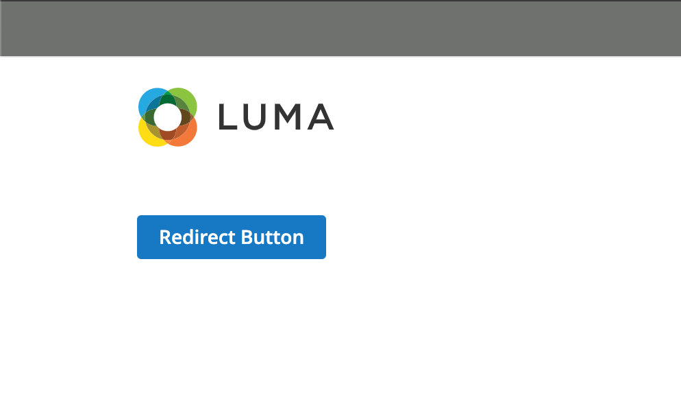 RedirectUrl Button Example
